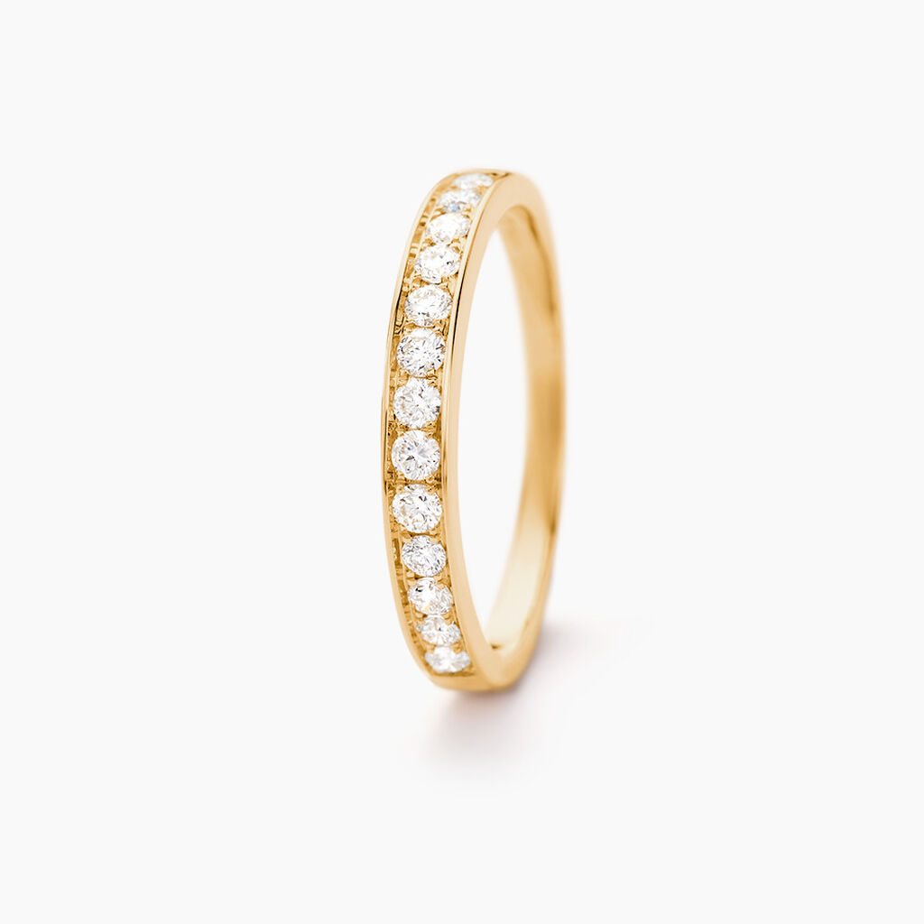 Alliance Rhea Or Jaune Diamant - Bijoux Femme | Histoire d’Or